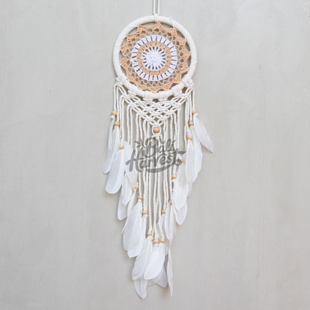 Crochet Macrame Dreamcatcher (Color 06)