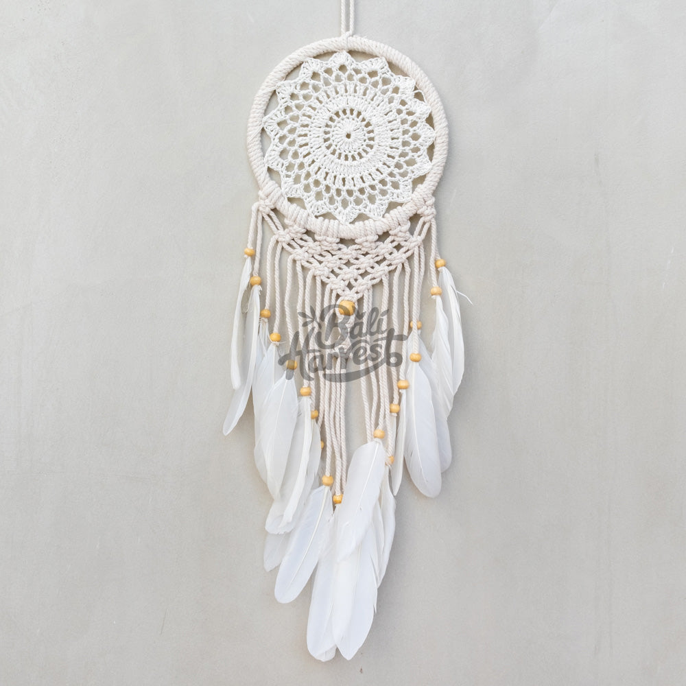 Crochet Macrame Dreamcatcher (Color 01)