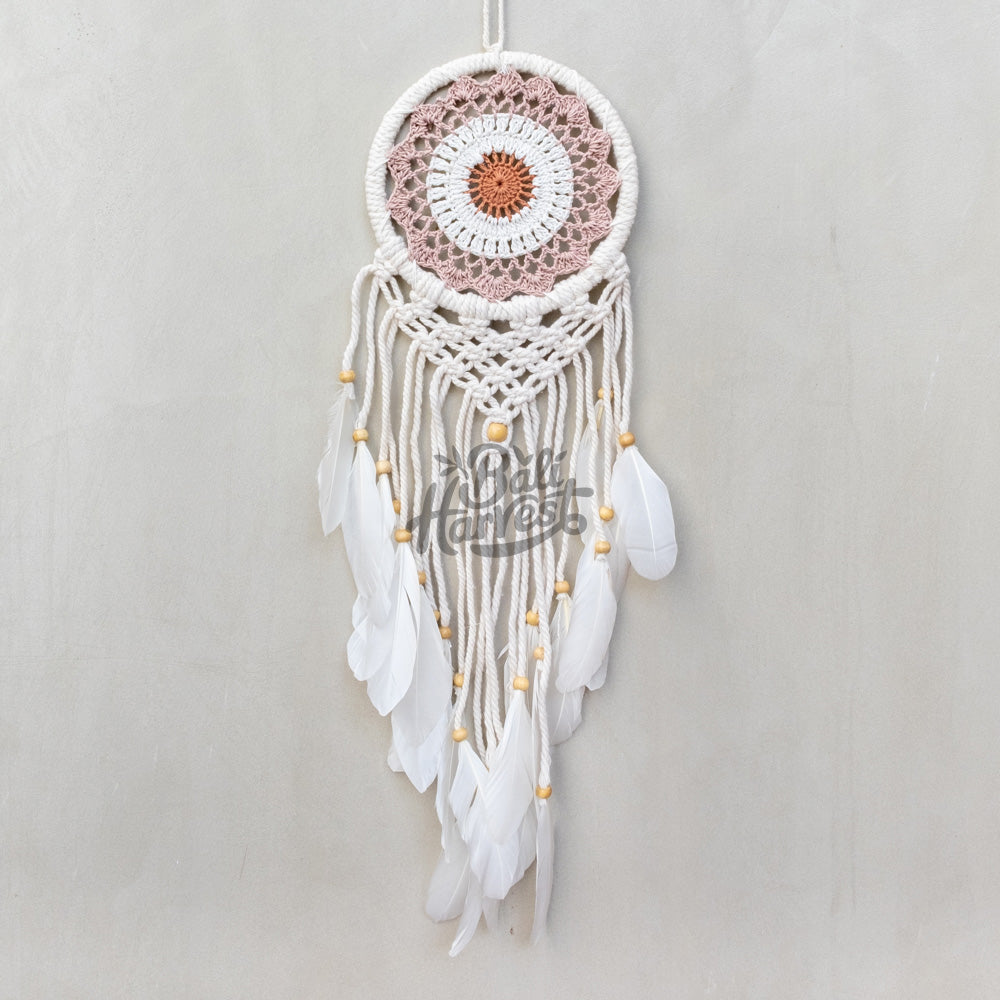 Crochet Macrame Dreamcatcher (Color 03)