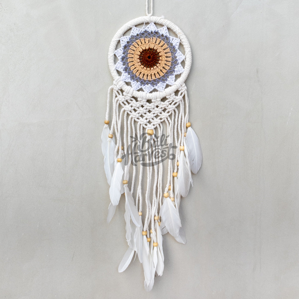 Crochet Macrame Dreamcatcher (Color 07)