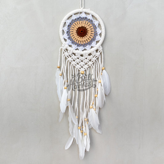 Crochet Macrame Dreamcatcher (Color 07)