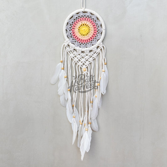 Crochet Macrame Dreamcatcher (Color 08)