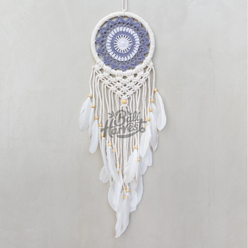 Crochet Macrame Dreamcatcher (Color 10)