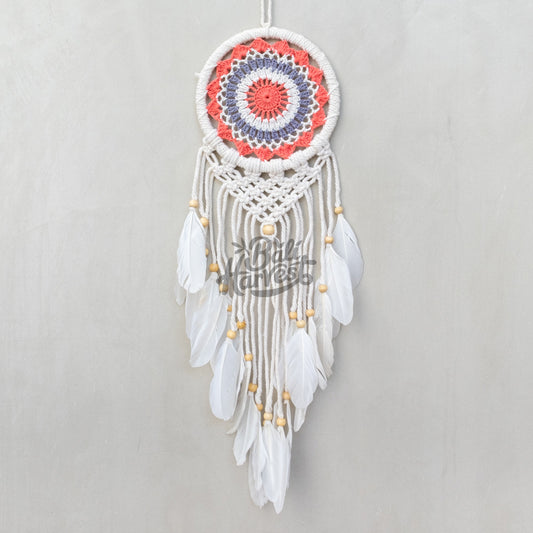 Crochet Macrame Dreamcatcher (Color 14)