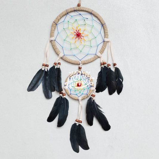 Wall Hanging Dreamcatcher (Webbing Black)