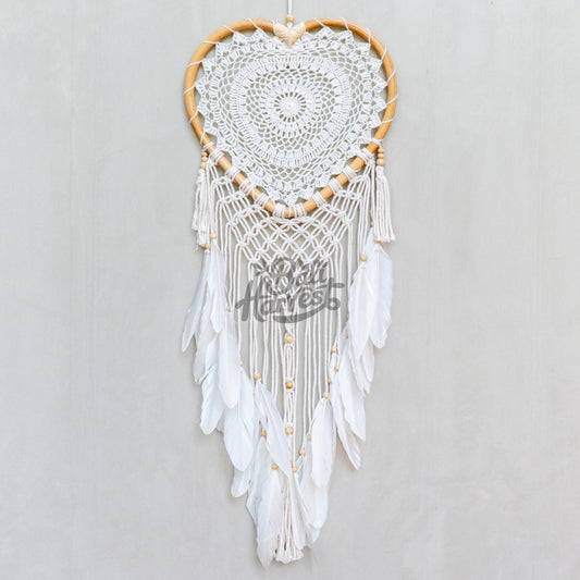 Wall Hanging Dreamcatcher (Heart)