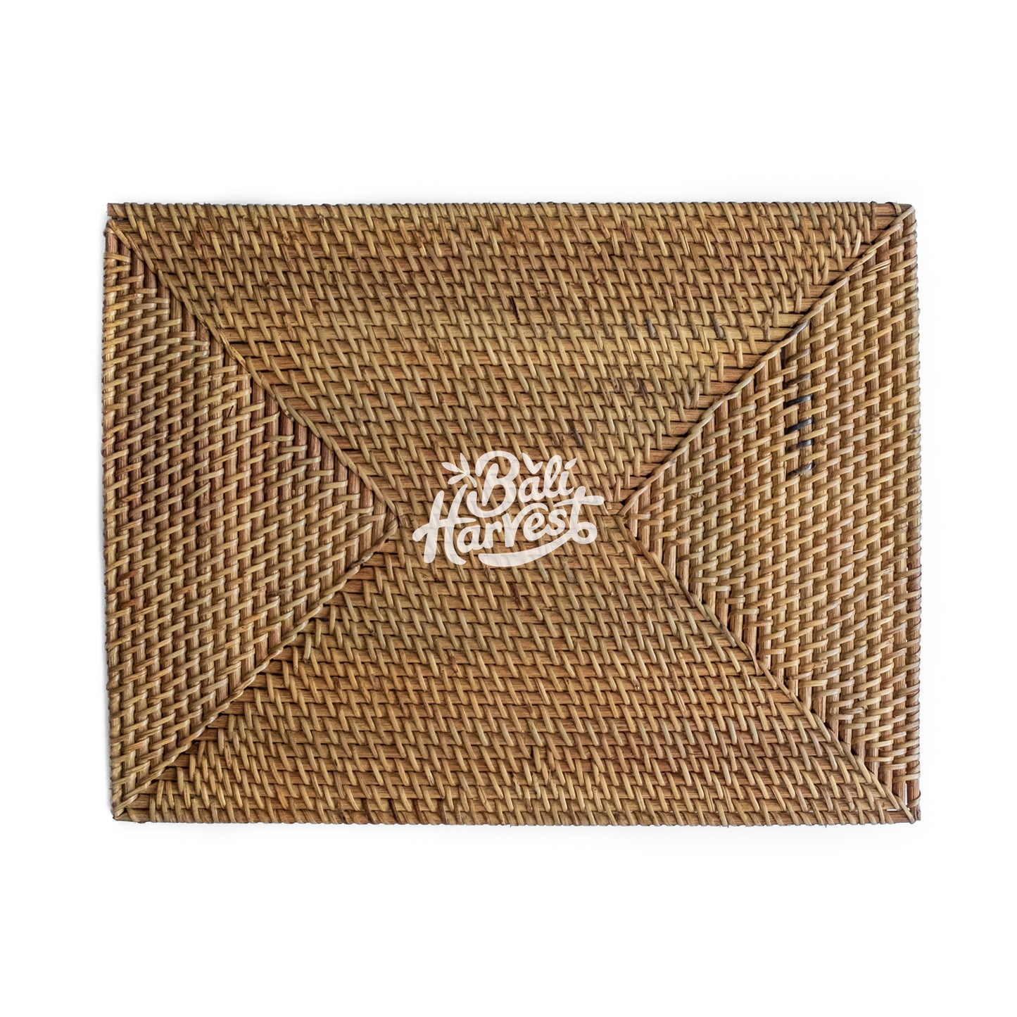 Rectangular Rattan Placemat (Brown)