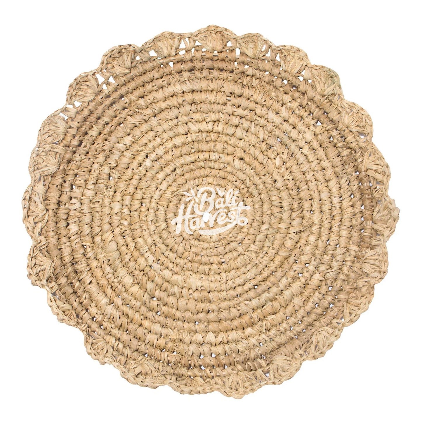 Scallop Raffia Placemat