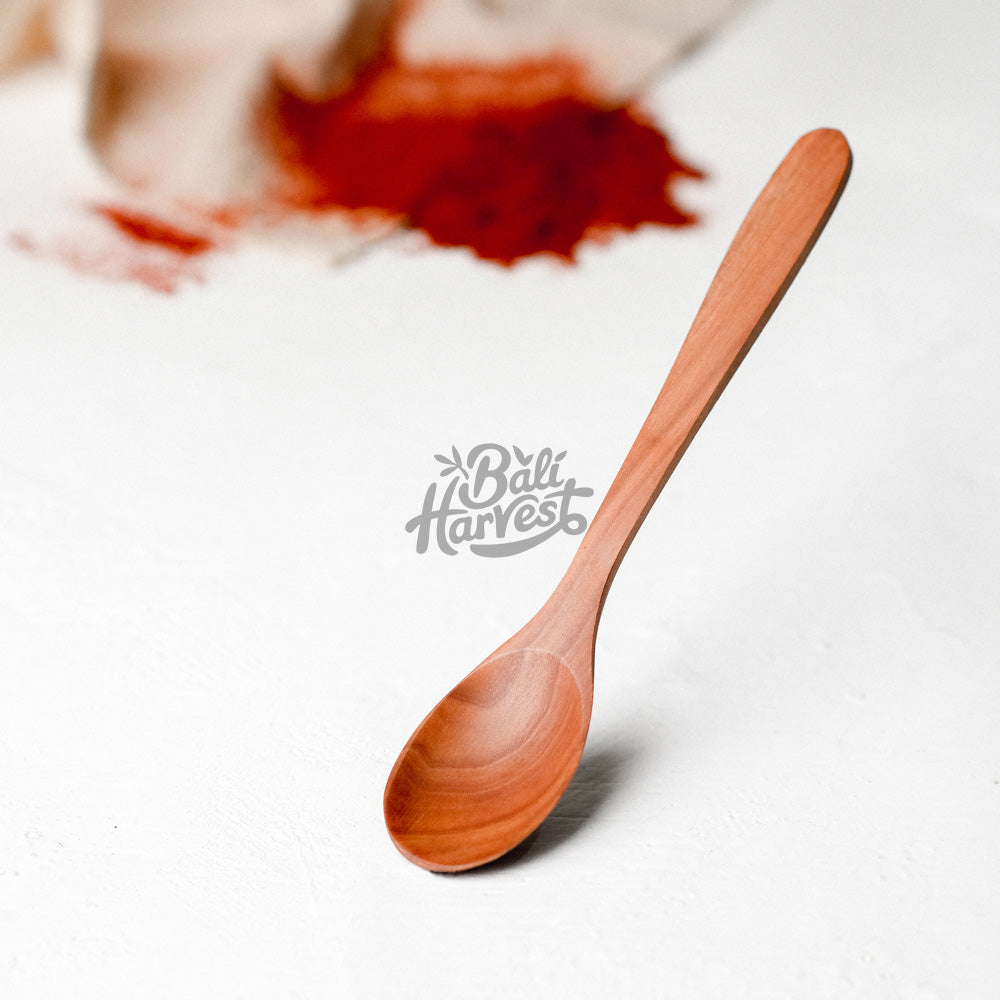 6.7" Wooden Spoon (Soup, Lunch Box, Bento, Regular Spoon)