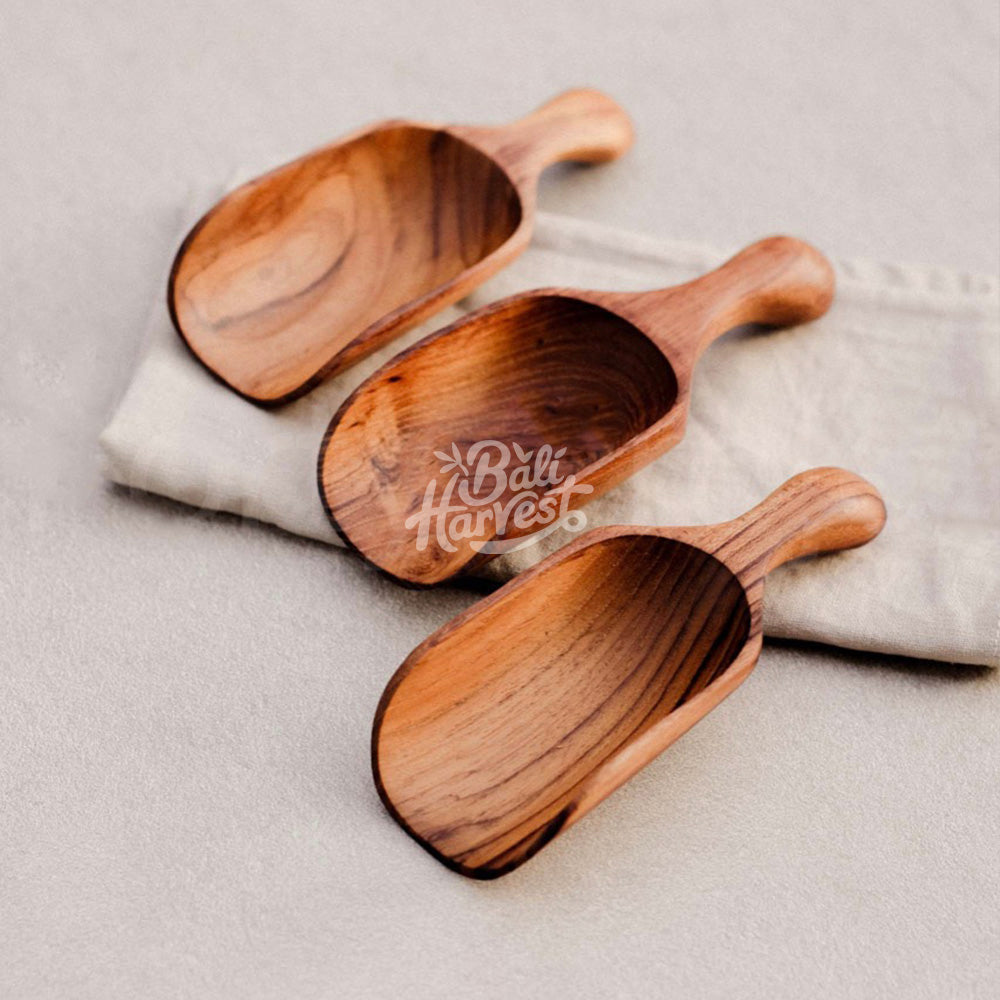 Teak Root Wooden Scoop (Design 3)