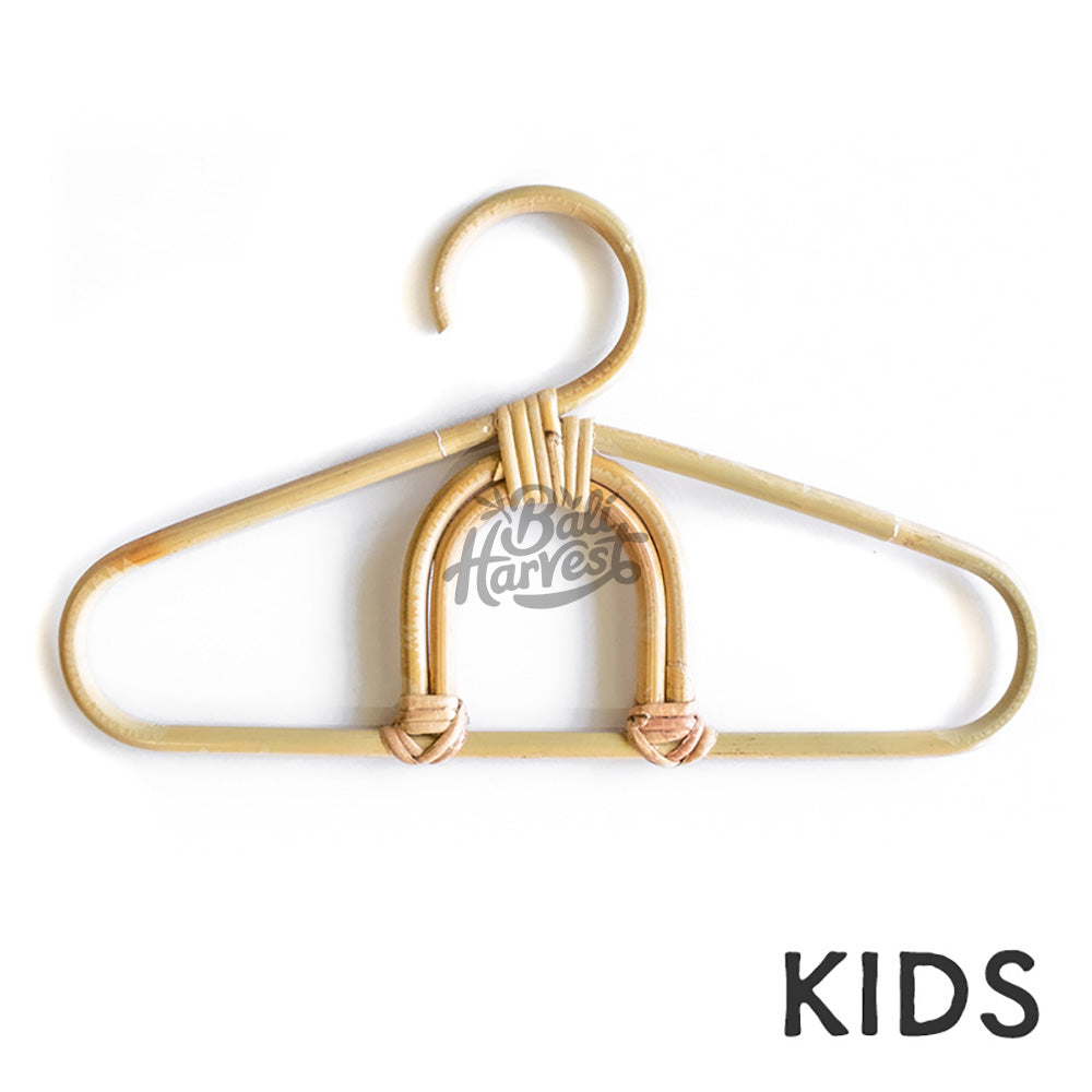 Rattan Clothes Hanger (Baby Rainbow)