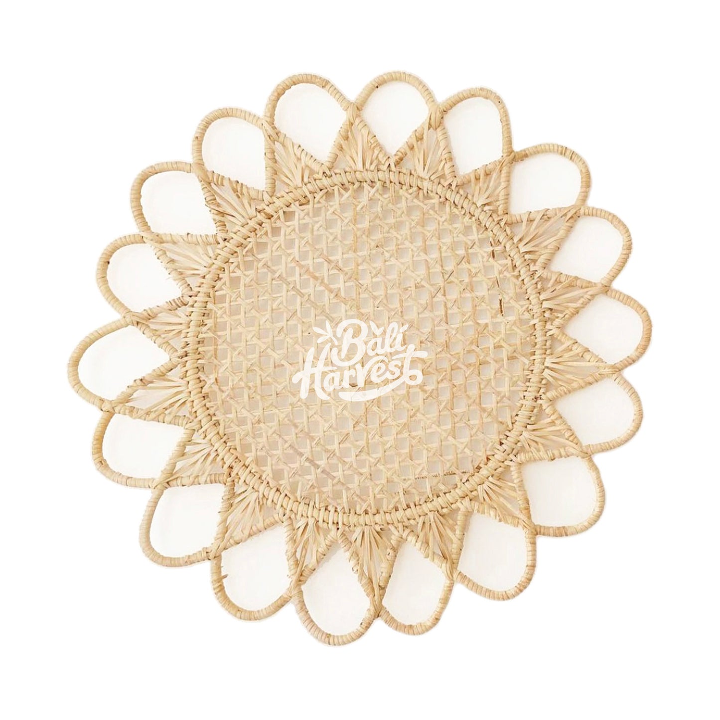 Sunflower Rattan Placemat